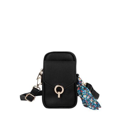 Portacelular de Mujer Secret Bergen SC7 Grande Negro