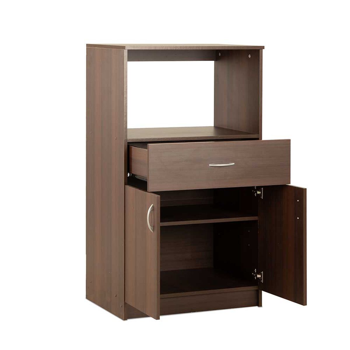 Mueble de Cocina Auxiliar Stanford 2 Puertas 1 Repisa 1 Cajón Chocolate