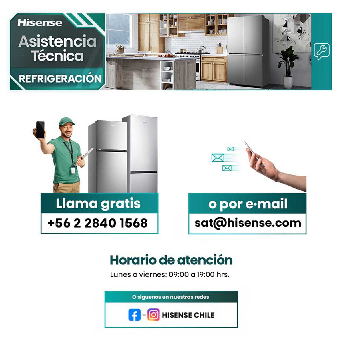 Refrigerador Side by Side Hisense RC-70WS 535 lts.