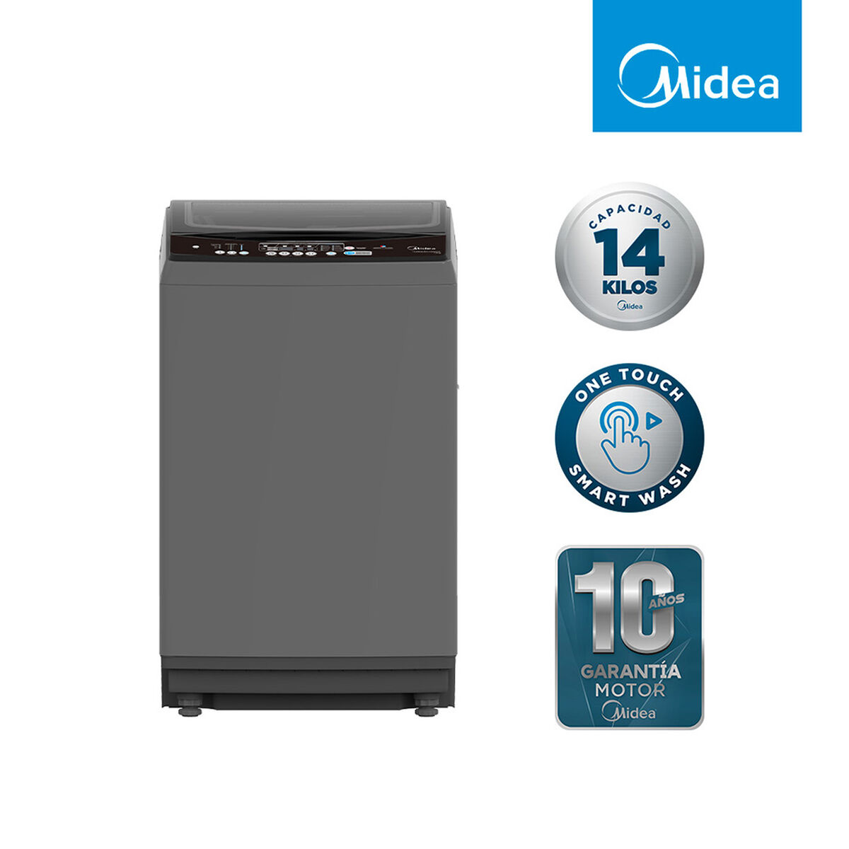 Lavadora Automática Midea MLS140GSC03T 14 kg