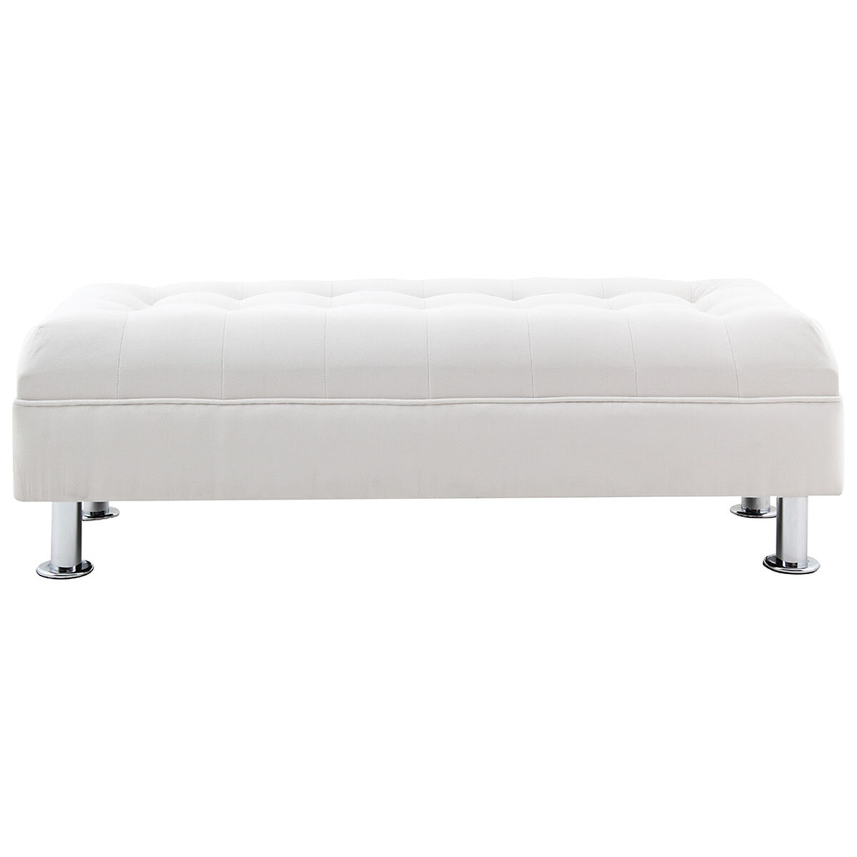 Banqueta Felpa Bodevir Lisboa 2 Cuerpos Crudo