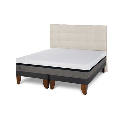 Imagen 2 del producto Cama Europea CIC Base Dividida 2 Plazas Balance + Respaldo Ebro