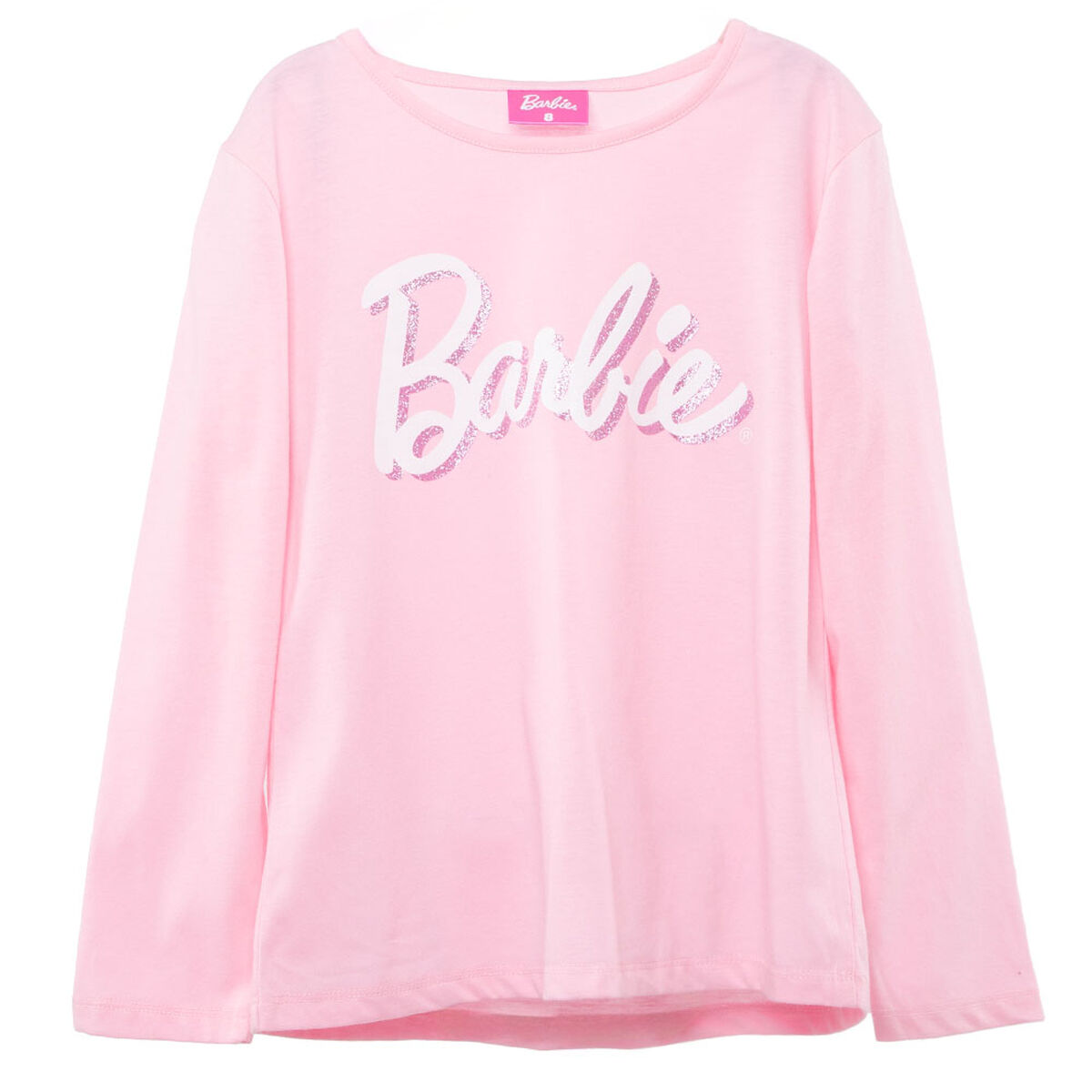 Polera Manga Larga Niña Barbie