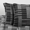 Plumón American Family King Trazos Gris