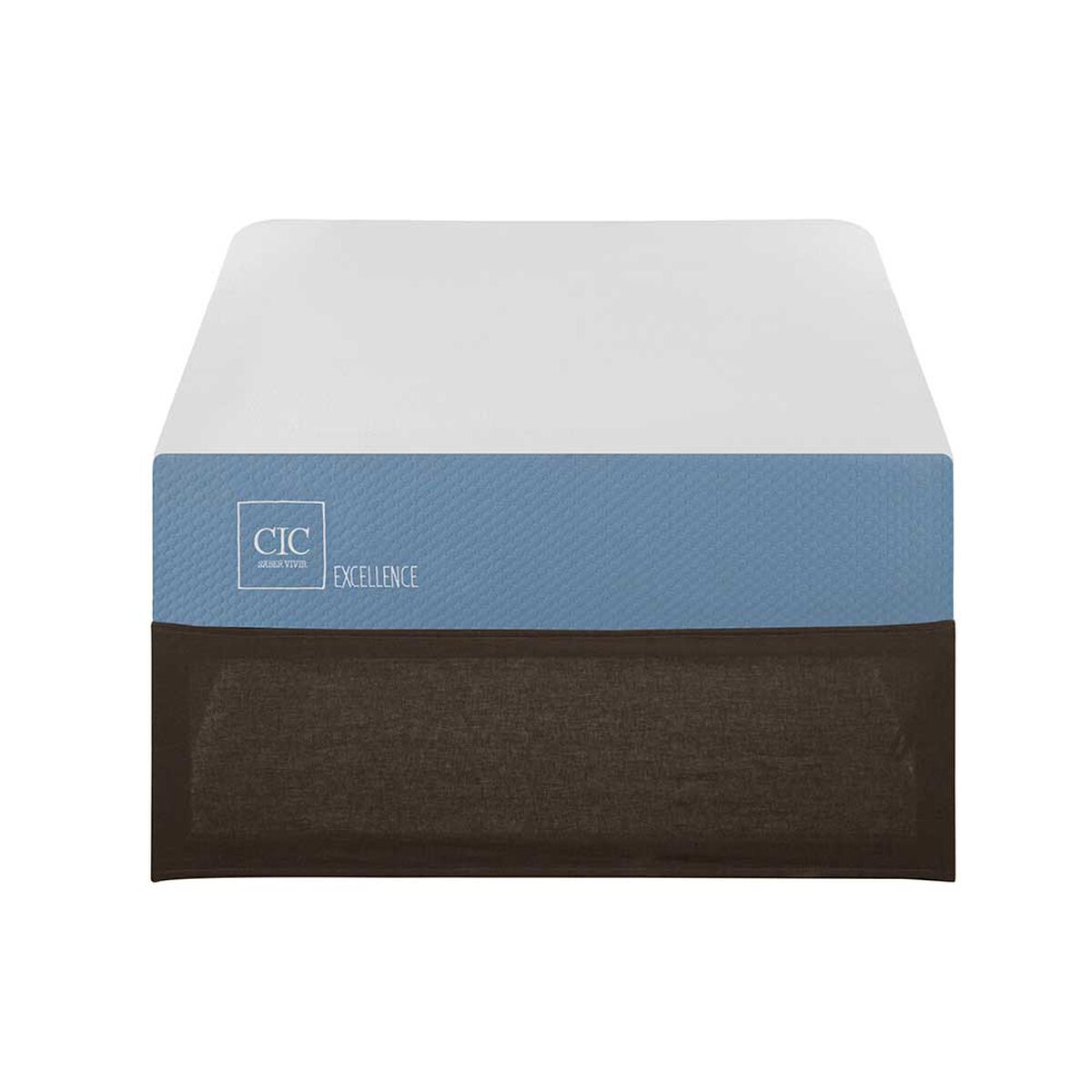 Cama Europea CIC Iron Smart 1,5 Plazas Excellence + Fald&oacute;n