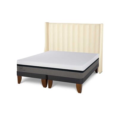 Imagen 2 del producto Cama Europea CIC Base Dividida Súper King Balance + Respaldo Panaro
