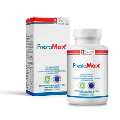 Imagen 1 del producto Prostamax Con Aminoacidos Bioactivos Y Minerales Un Mes Swiss Nature Labs