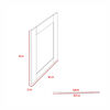 Mueble De Tocador + Espejo Perla