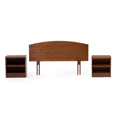 Set de Maderas Latam Home Atlas Respaldo + 2 Veladores