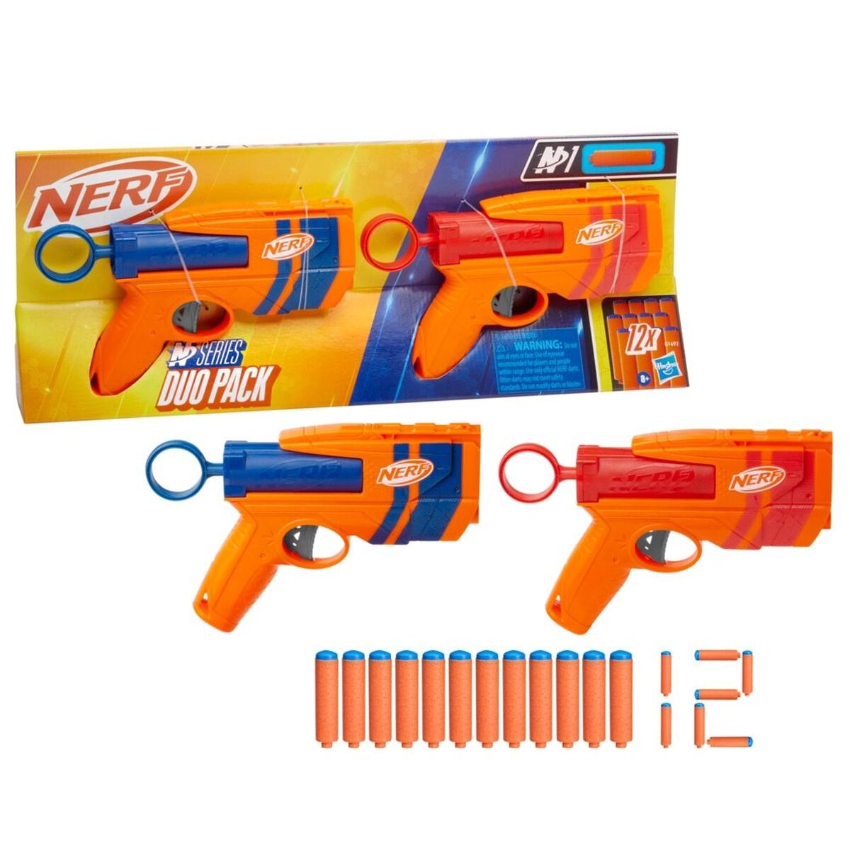 Lanzador Nerf N Series Duo Pack