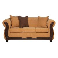 Sofá Black Factory Barcelona 3 Cuerpos Oro