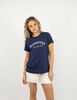 Polera Con Estampado Manga Corta Mujer Icono
