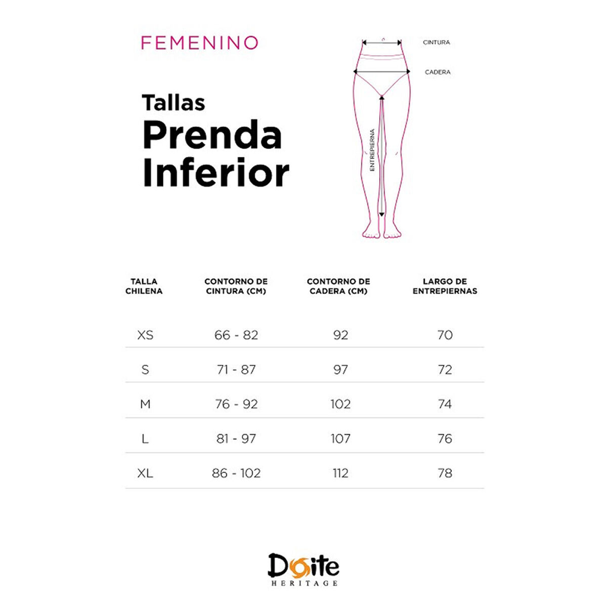 Pantalón Primera Capa Mujer Doite Ascendor
