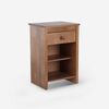 Boxet Rosen 1,5 Plazas Pratta + Respaldo + Velador Ferrara
