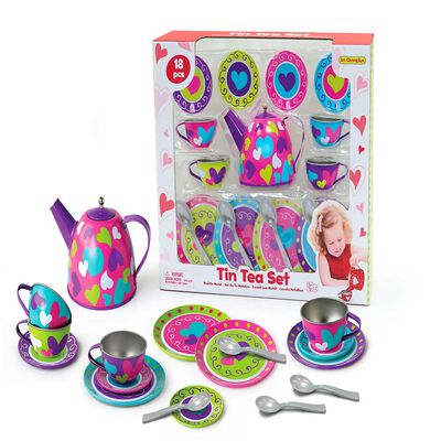 Set de Hojalata Hora del Té Art Champion