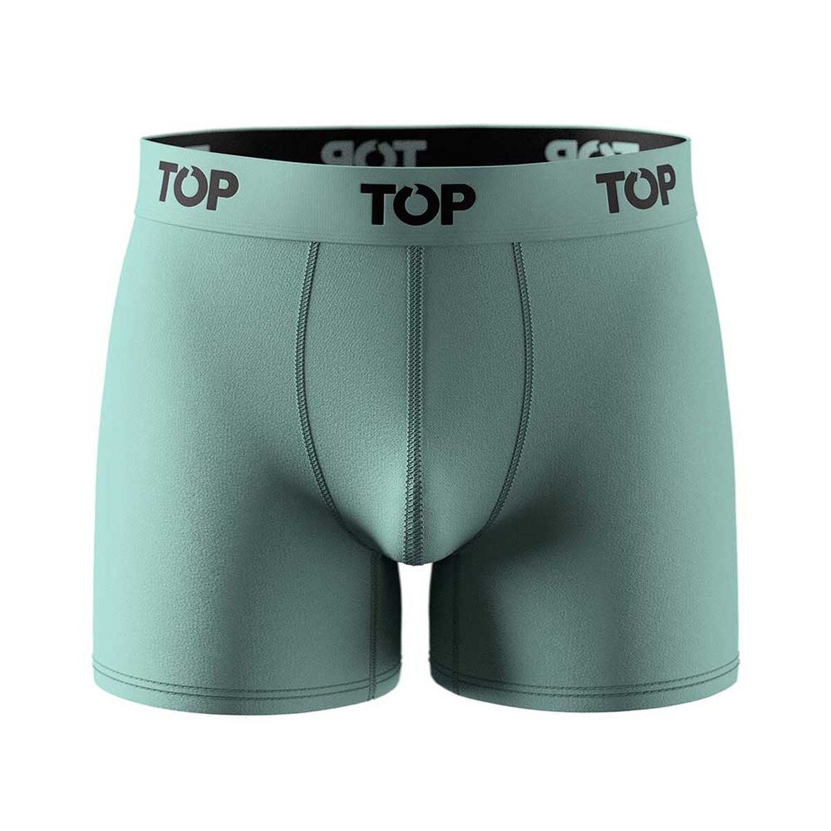 Pack 4 B&oacute;xer Medio Algod&oacute;n Hombre Top