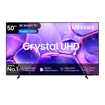LED 50" Samsung Crystal UHD U8000F 4K Smart TV (2025)