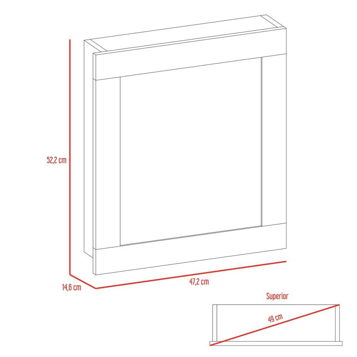 Combo Botiqu&iacute;n + Mueble Lavamanos + Mueble Auxiliar TuHome My Bath Blanco