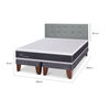 Cama Europea CIC King Ortopedic