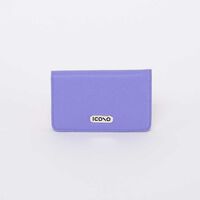 Billetera Eco Cuero Lila Mujer Icono