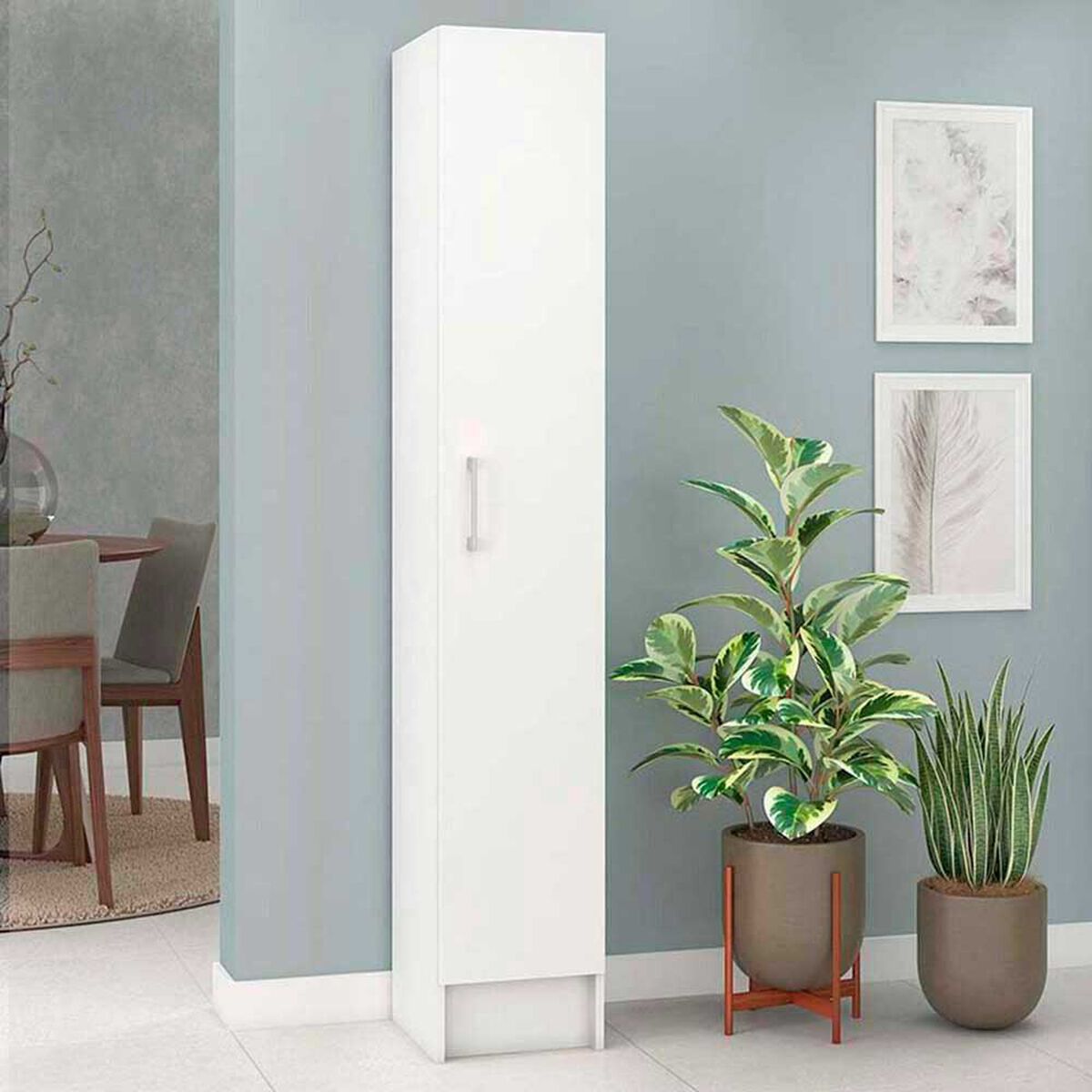 Despensa Vekkahome Despensa 1 Puerta Blanco