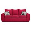 Juego de Living Elegant Detail New Houston 3-2 Cuerpos Rojo