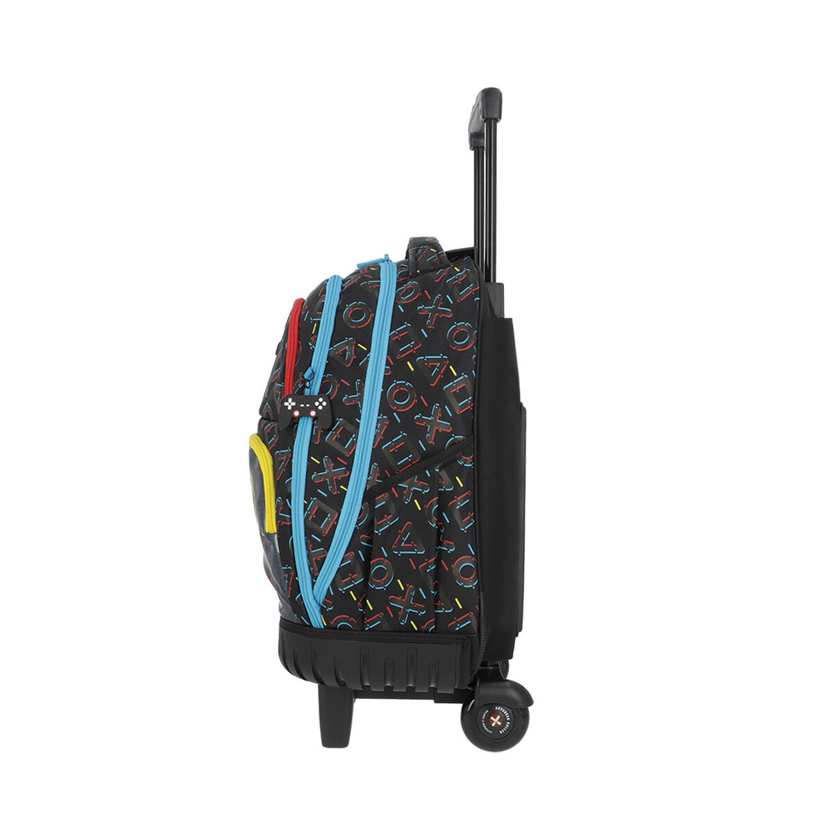 Mochila Con Ruedas Niño Cross 2.0 Negro L Xtrem