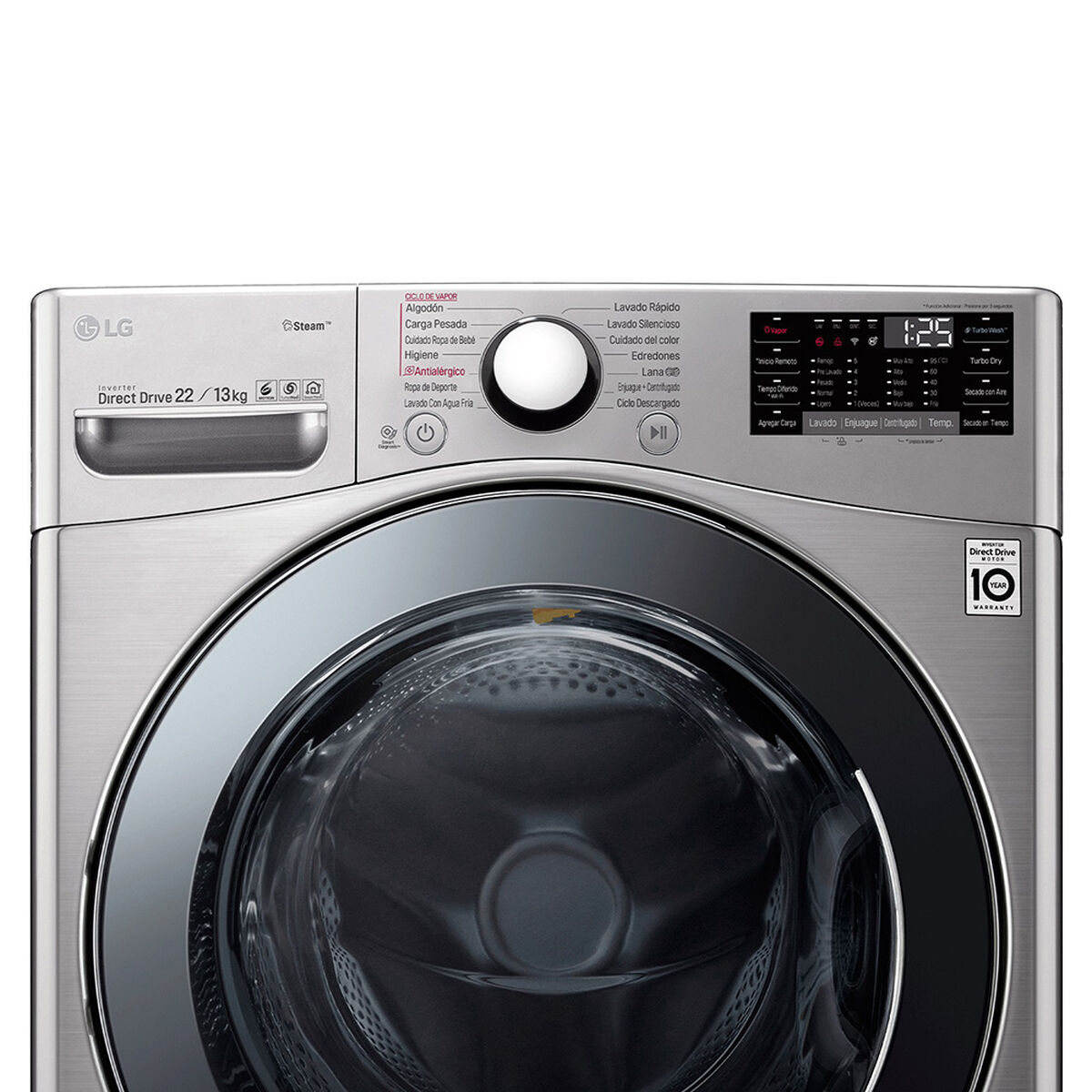 Lavadora Secadora LG WD22VV2S6 22/13 kg.
