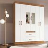 Closet Amuv Closet con Espejo Blanco