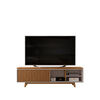 Rack TV Vekkahome Loren Hasta 75" Caf&eacute;