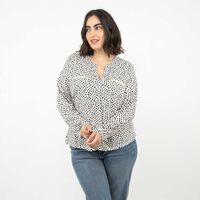 Polera Manga Larga Mujer Extralindas Blanco, Negro, Taupe, Verde