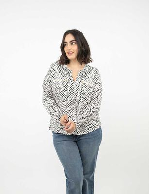 Imagen 1 del producto Polera Manga Larga Mujer Extralindas Blanco, Crudo, Negro, Taupe, Verde