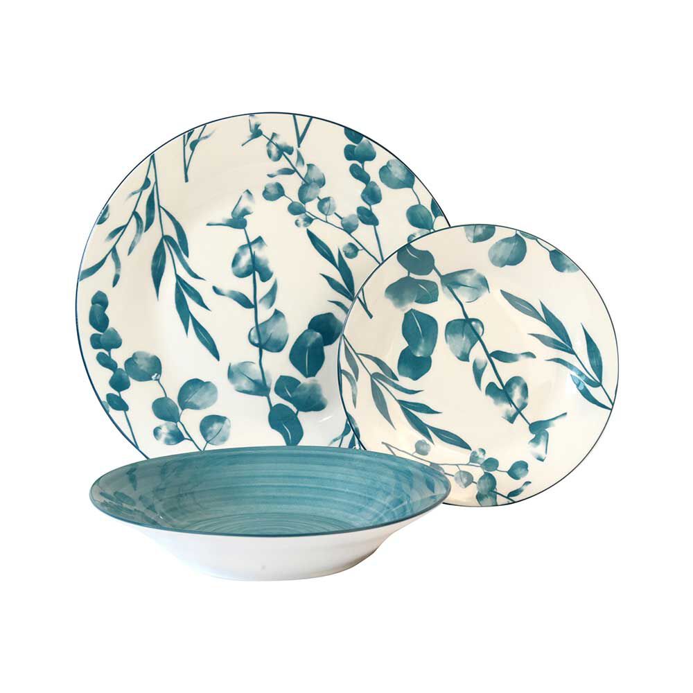 Vajilla Porcelana Doral Santis 12 Piezas Alfonsina