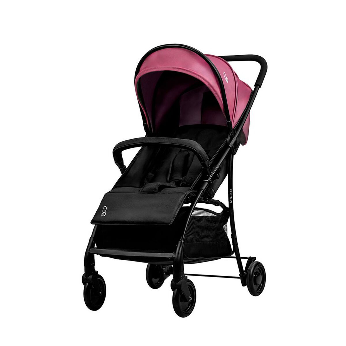 Coche de Paseo Rosado Milan Asalvo
