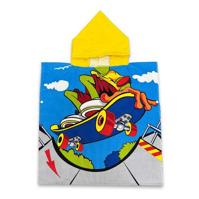 Toalla de Playa con Capucha Doral Aruba Skate 70x140 cm