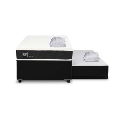 Imagen 1 del producto Cama Nido CIC 1,5 Plazas Arriba y 1 Plaza Abajo Ortopedic + Cubrecolchón