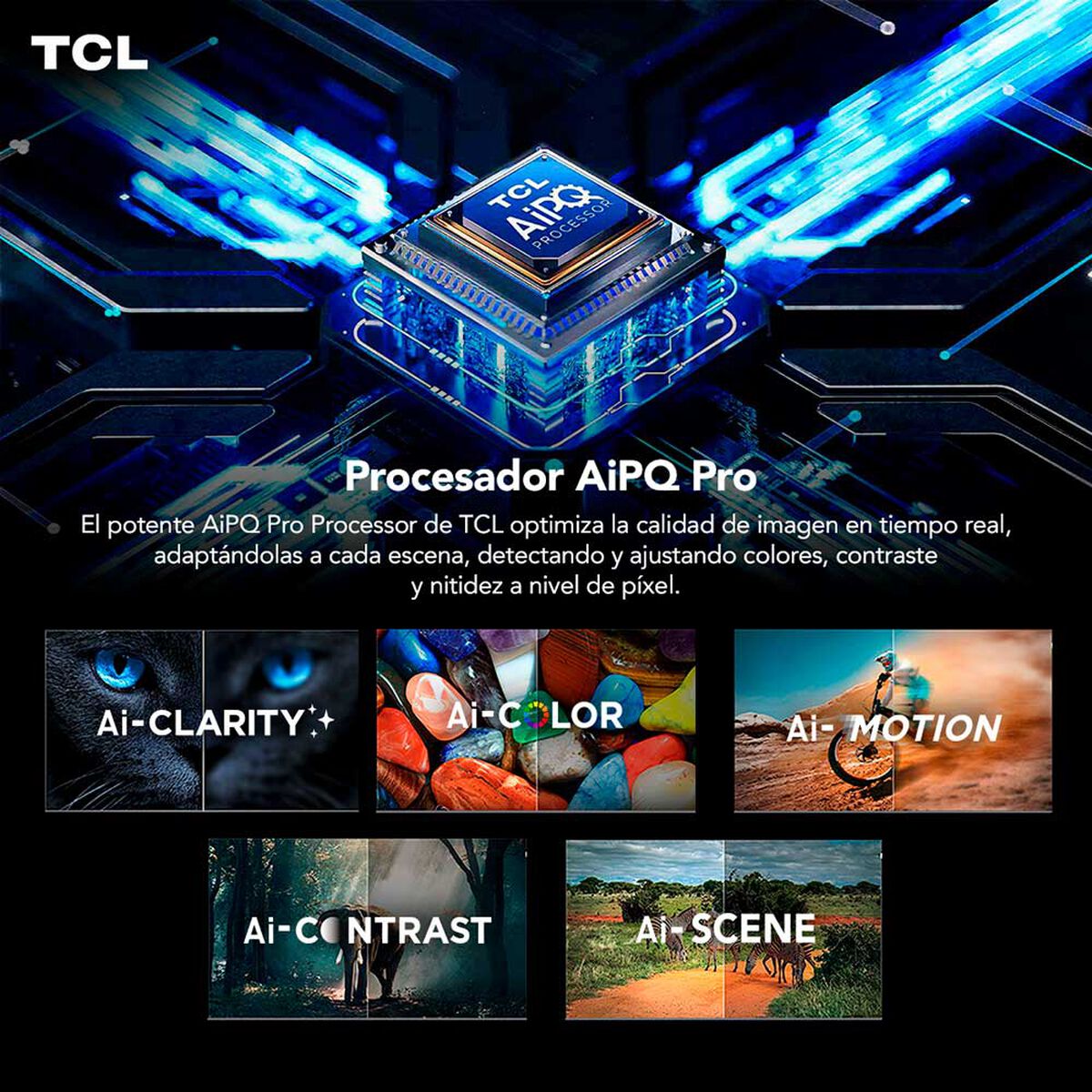 Mini LED Smart TV TCL 50C6KS 4K UHD 50"