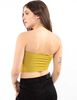 Polera Crop Strapless Mujer Icono
