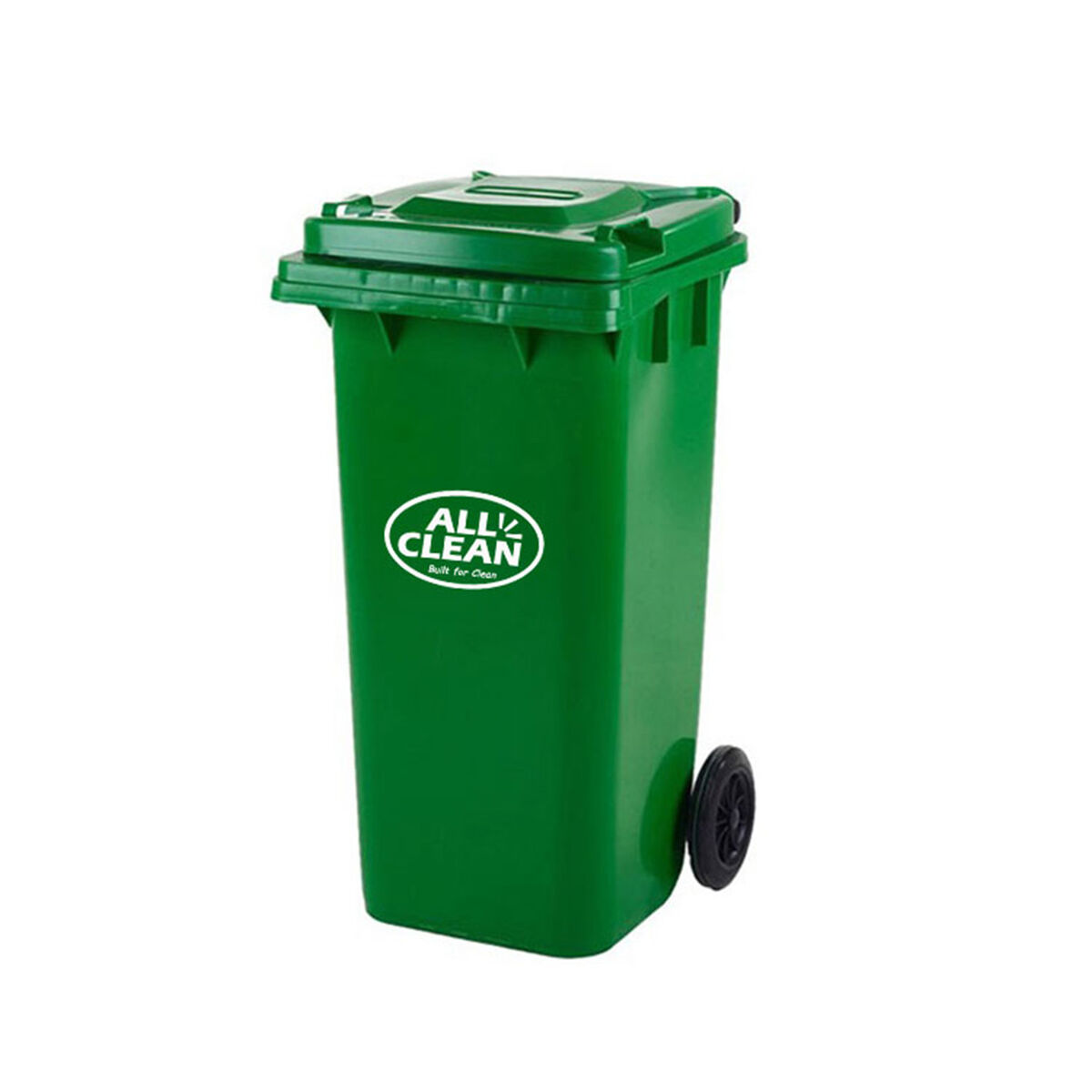 Basurero Allclean Verde Oscuro 120 lt