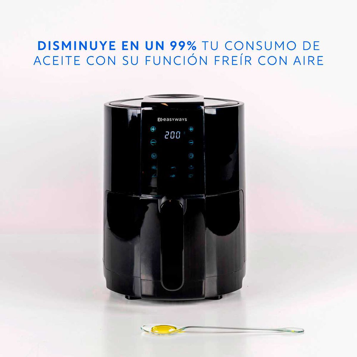 Freidora de Aire EasyWays Air Fryer Fast 1,8 lts.