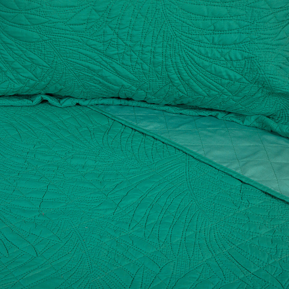 Quilt Doral 1,5 Plazas Turquesa Bubbly