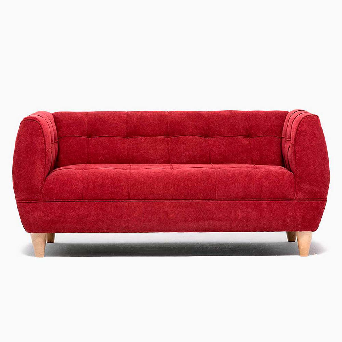 Sofá Barra Design Gracia 2 Cuerpos Rojo