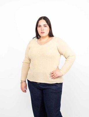 Imagen 1 del producto Sweater Mujer Extralindas Beige