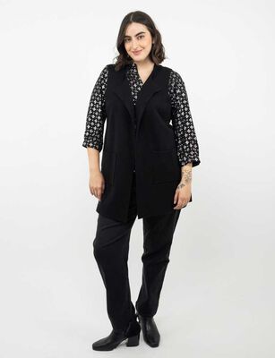 Imagen 2 del producto Sweater Sin Mangas Mujer Extralindas Negro