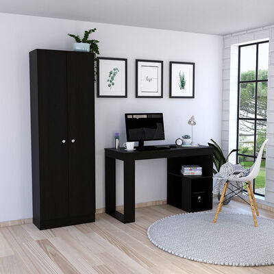 Escritorio Astana  + Closet 2 Puertas Home