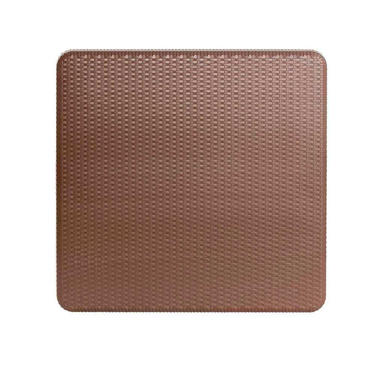 Mesa Plegable Cuadrada Northwest NW-RT86 Caf&eacute; 86 cm