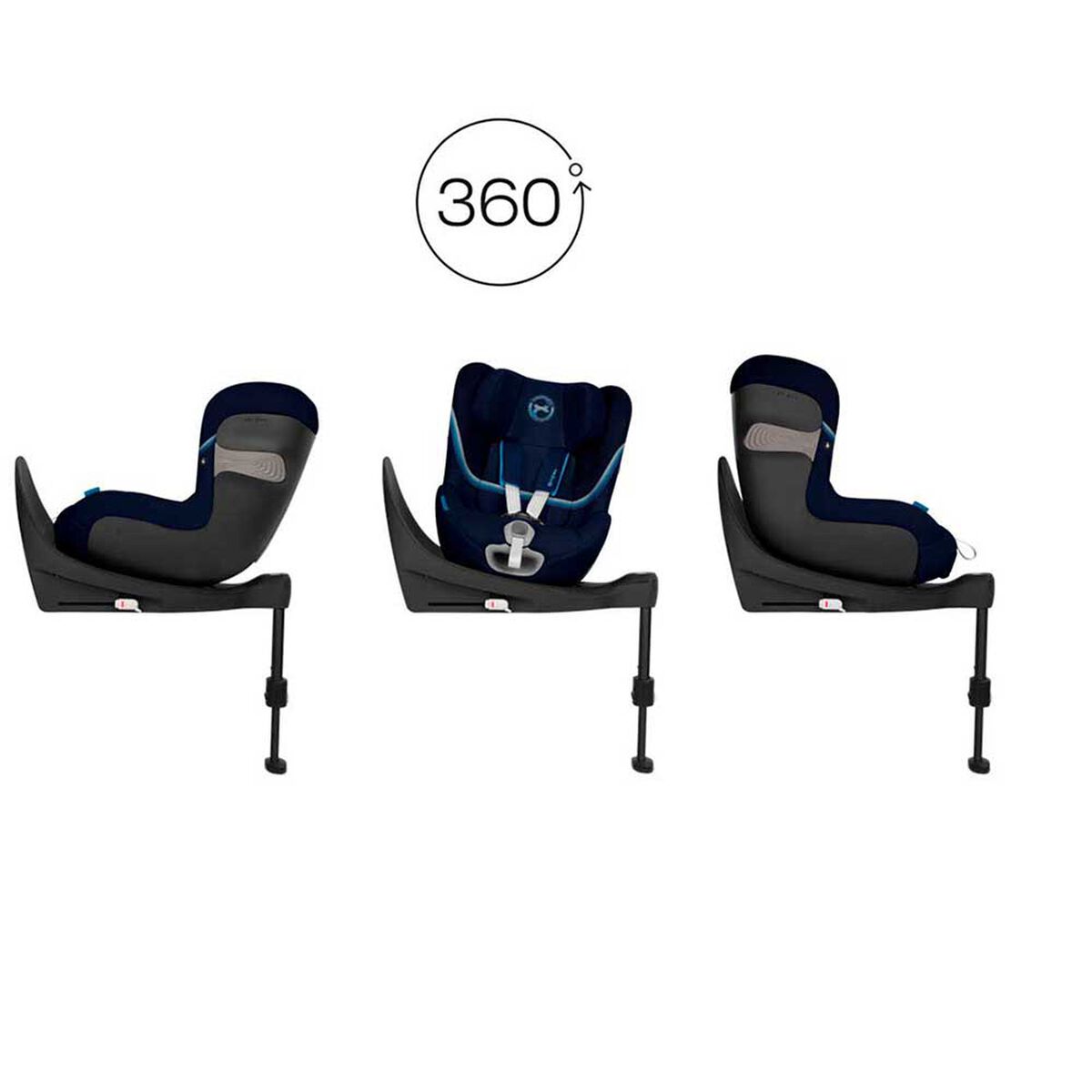 Silla de Auto Convertible Sirona S2 Negro Cybex