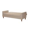Futón Latam Home Genova Lino 3 Cuerpos Beige