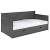 Sofa Cama Casanova C69TMK4000 3 Cuerpos Gris