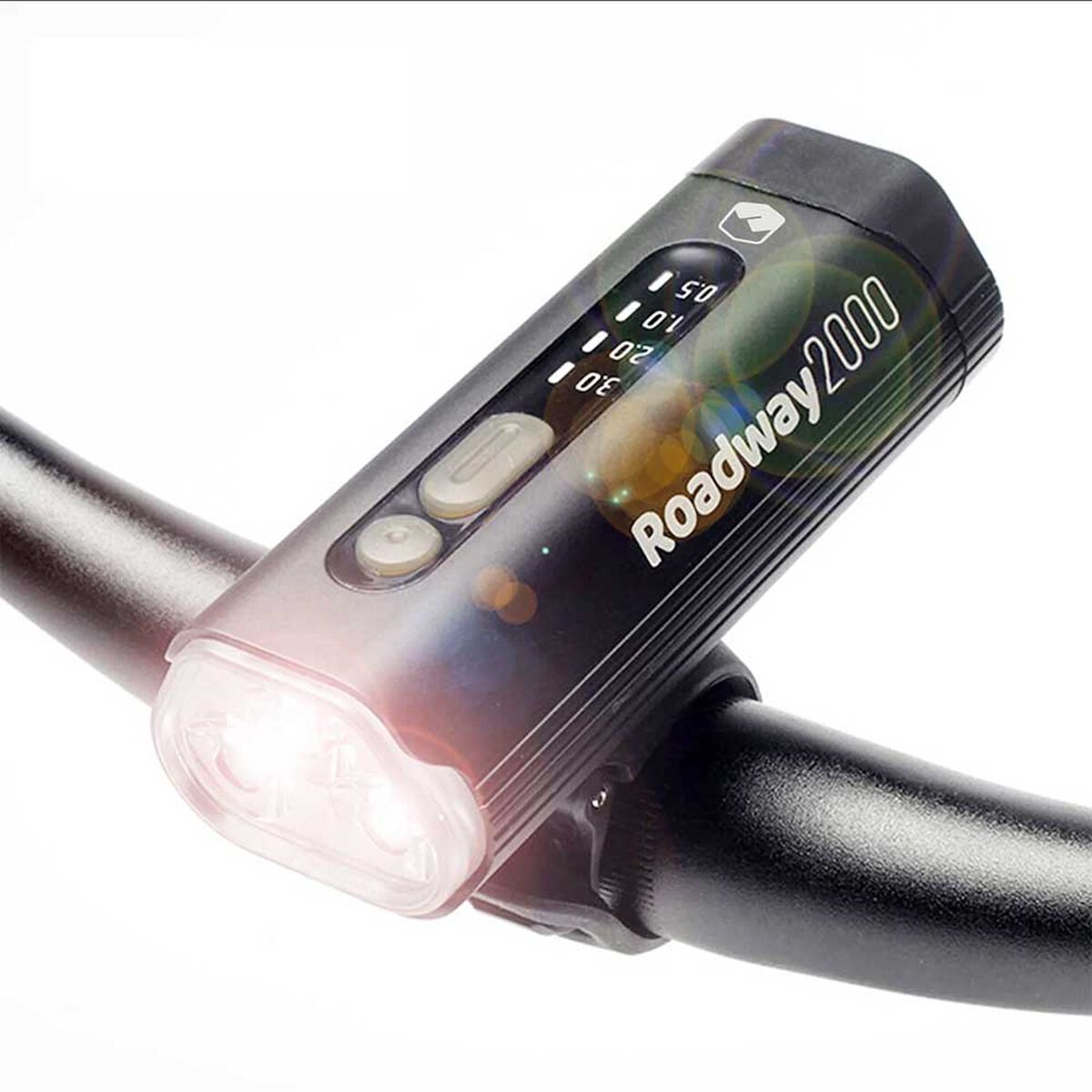 Luz De Bicicleta Foco Delantero Power Up 2000 Lúmenes Lhotse